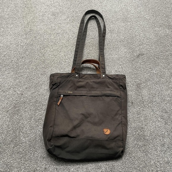 Fjallraven Totepack No.1 Bag G-1000 Fabric Convertible Backpack Brown Fair - Picture 1 of 11